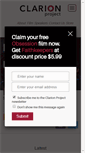 Mobile Screenshot of clarionproject.org